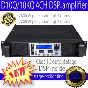 D10Q-10KQ 4Ch DSP, amplifier